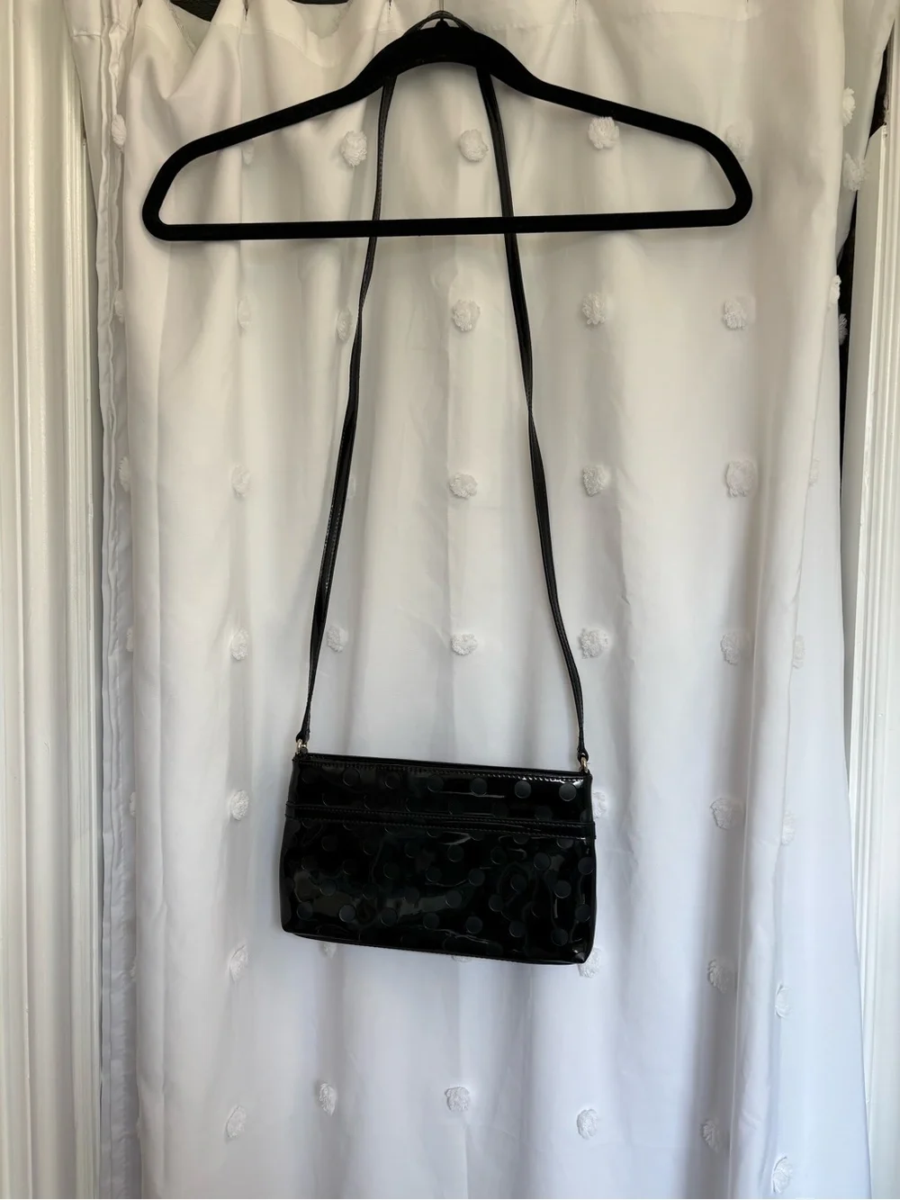 Kate Spade Patent Polka Dot Handbag